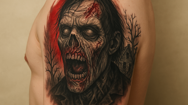 Horror Tattoos – Wenn Kunst unter die Haut geht